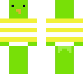 preview for A GREEN BIRD WITH A SHIRT ON