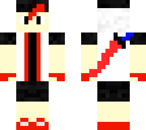 preview for Aaron with a fire Diamond sword