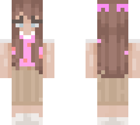 preview for aesthetic girl with pink sweater vest  FIXED