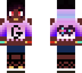 preview for African American Gamer Girl Skin fixxed bangs