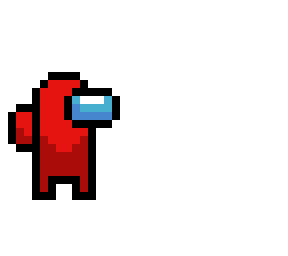 preview for Among us character red