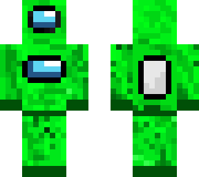 preview for Among Us Green MC Skin