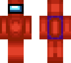 preview for Among us red skin