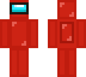 preview for Among Us Red skin with egg on head