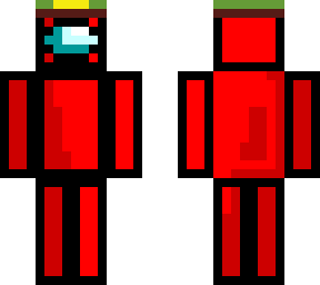 preview for Among us red whith generals hat in menu my favourite