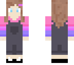 preview for Bi flag overall skin