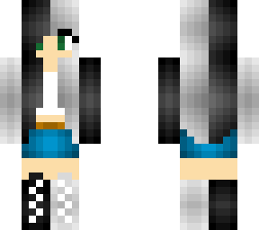 preview for Black And Gray Hair Girl