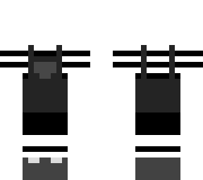 preview for Black and White Outfit Template