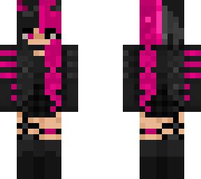 preview for black magenta alt girl
