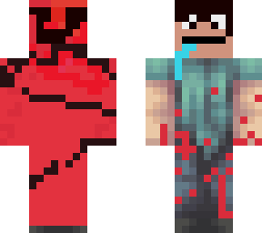 preview for Blood man at front and Noob behind u