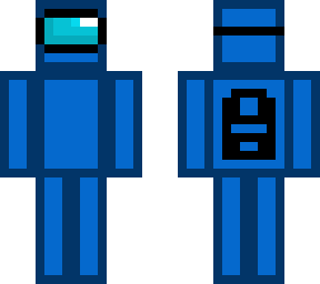 preview for Blue Among Us Character