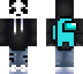 preview for Blue among us panda