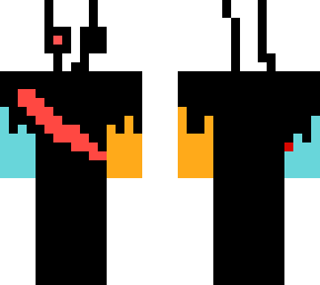 preview for Blue and Orange Attack Skeleton