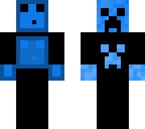preview for blue creeper blue slime