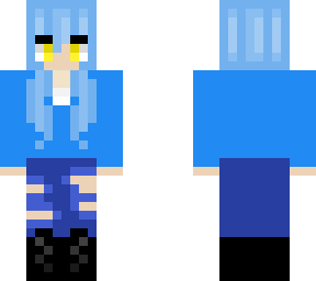 preview for blue haired girl