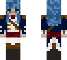preview for blue haired lmanburg skin