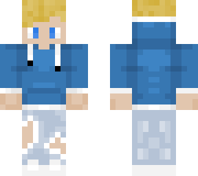 preview for blue hoodie boy  blonde hair