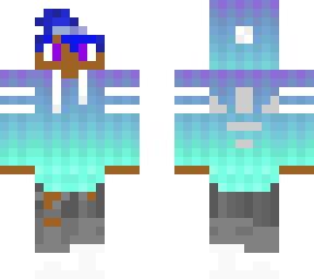 preview for Blue hoodie boy 4px