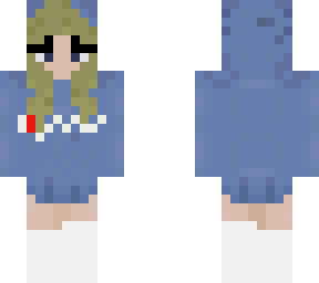 preview for Blue hoodie girl