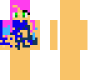 preview for blue pink green girl