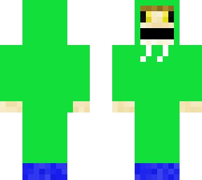 preview for boy with green hood and blue shoes