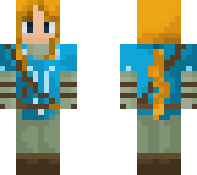 preview for Breath of the Wild Link w Long Hair no cape