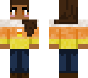 preview for candy corn sweater