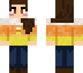 preview for candy corn sweater