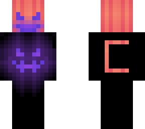 preview for Carter and Sam halloween skin minecraft