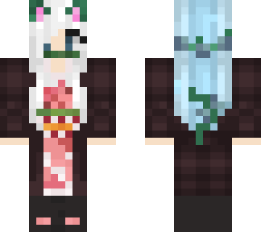 preview for CatGirl Nezuko Halloween Skin