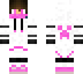 preview for Chamarra blanco con rosa