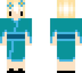 preview for Chibi kimono blue