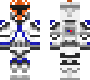 preview for Cool clone trooper with a cool costom head under helmet