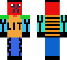 preview for cool creeper gangster skin