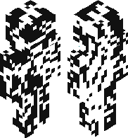 preview for Corrupted black and white skin