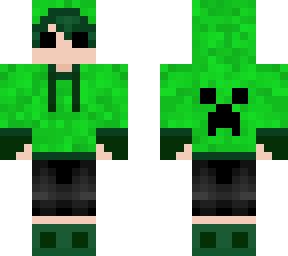 preview for Creeper Human Oc with hood