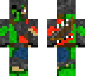 preview for Creeperred shirt warrior hybrid