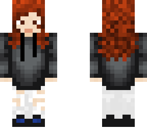 preview for Curly Redhead in Hoodie