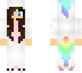 preview for cute girl in a unicorn onesie with unicorn slippers