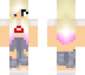 preview for cute girl whith pink tiped hair