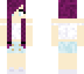 preview for Cute girl with purple hair edit w blue eyes