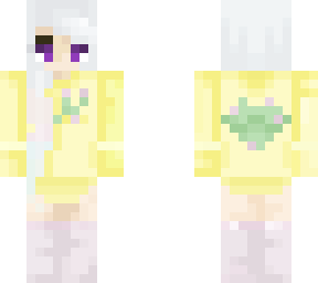 preview for Cute Lavender Girl with Loverfella Heart