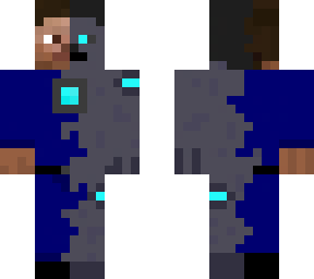 preview for cyborg steve cyan