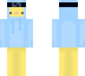 preview for Duck with hoodie and naruto headband