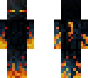 preview for Ender man with fire powers i guess