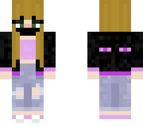 preview for enderman jacket  mask