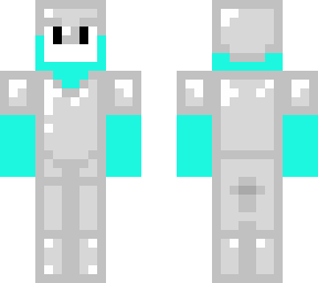 preview for Fall guys with iron full armor skin