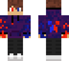 preview for Fire And Ice Creeper Hoodien Boy