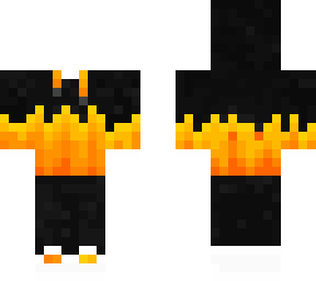 preview for Fire hoodie template
