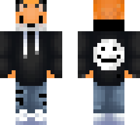 preview for Fox with hoodie